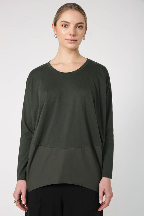 exceed long sleeve top / forest green