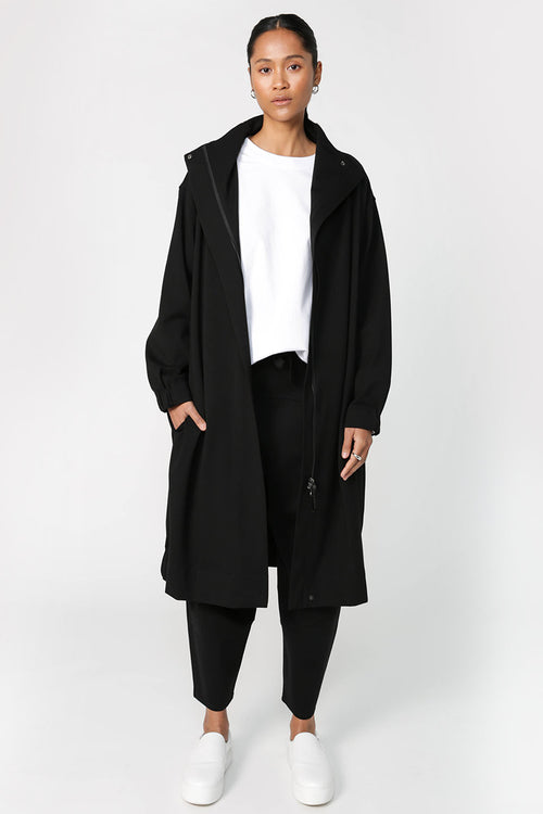 circuit coat / black