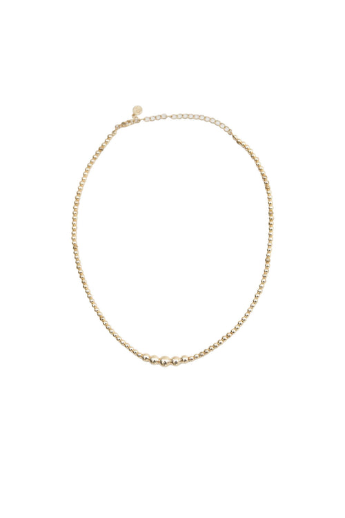 hail necklace / gold