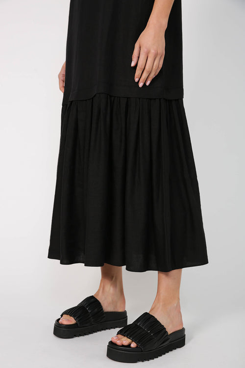 cohesion dress / black