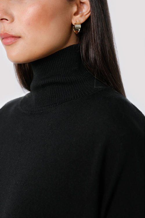 balance dress / black