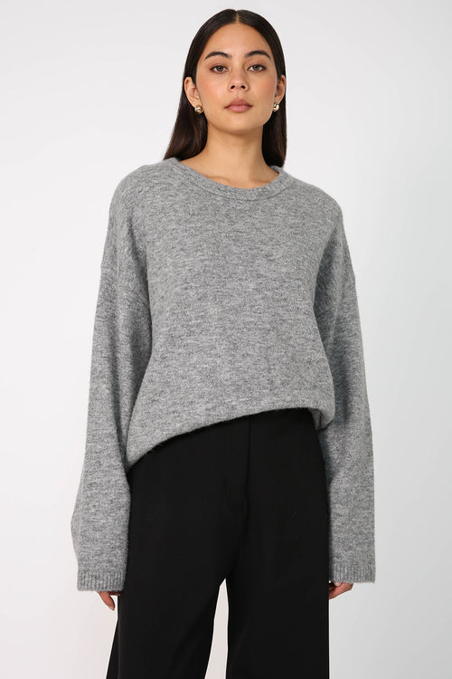 server sweater / grey marle