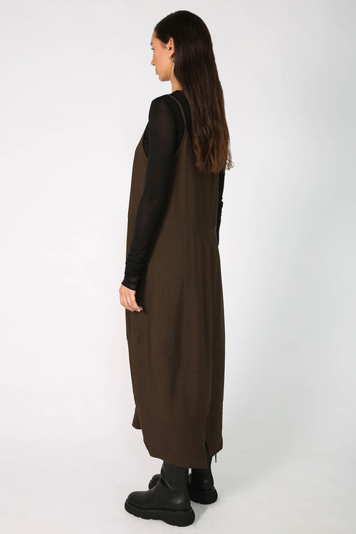 ember dress / deep olive