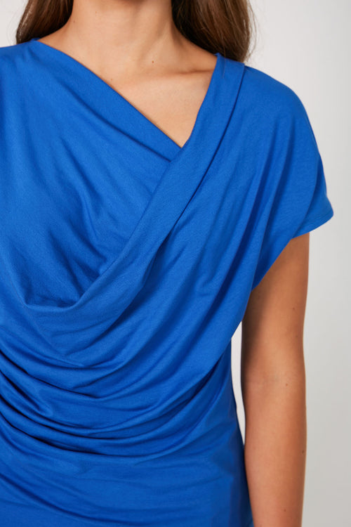 torrent tee / cobalt blue