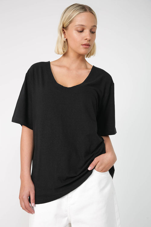 skill tee / black