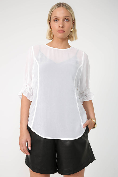 decode top / white