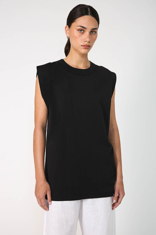starring tank / black
