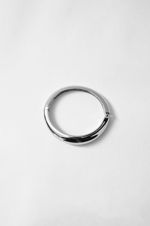 orb bangle / silver