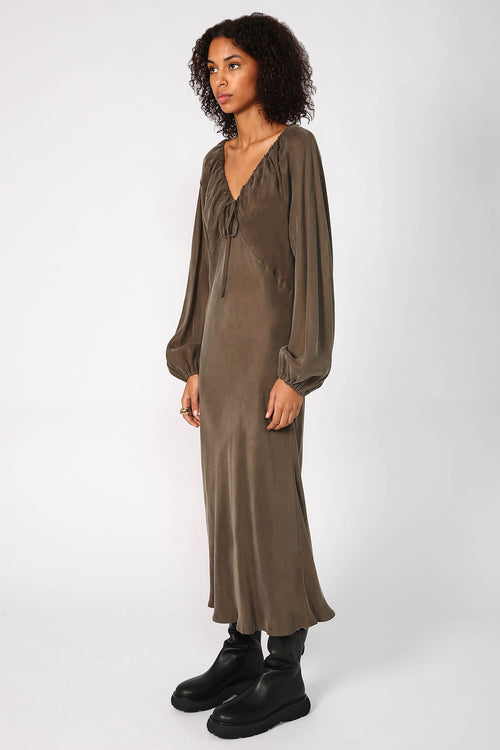 molten dress / olive