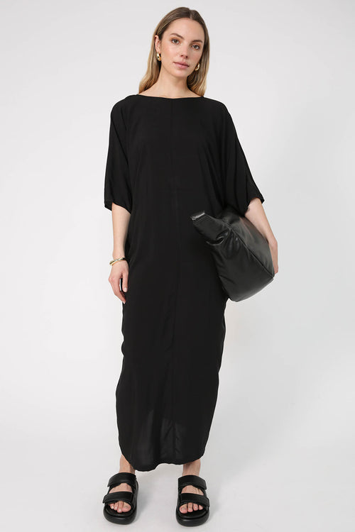 redeem midi dress / black