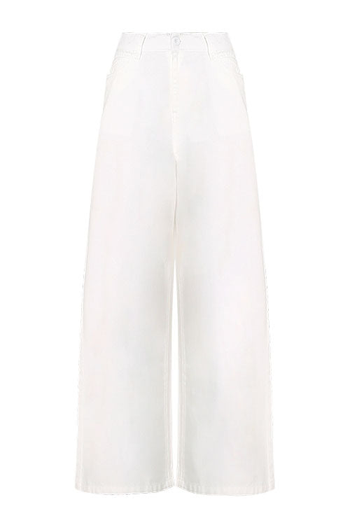 glowed jean / white