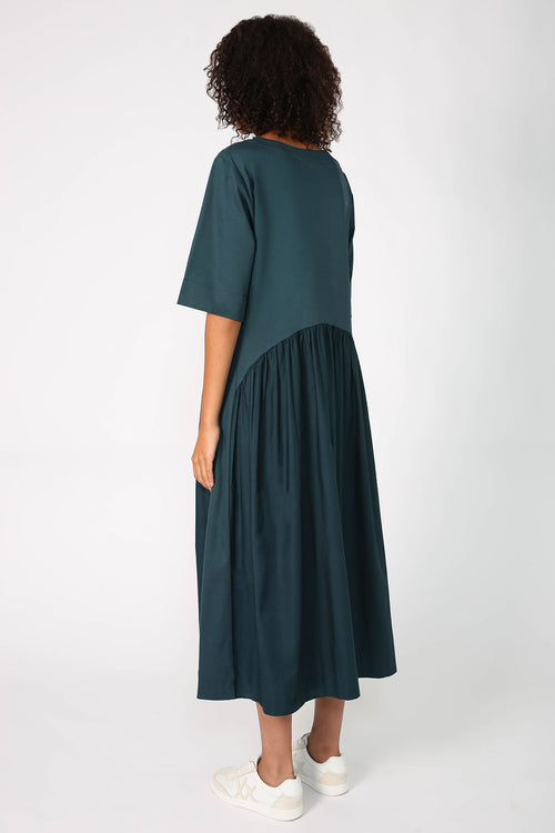 reside dress / dark teal
