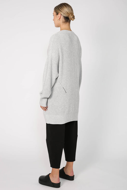 gain boyfriend cardi / grey marle