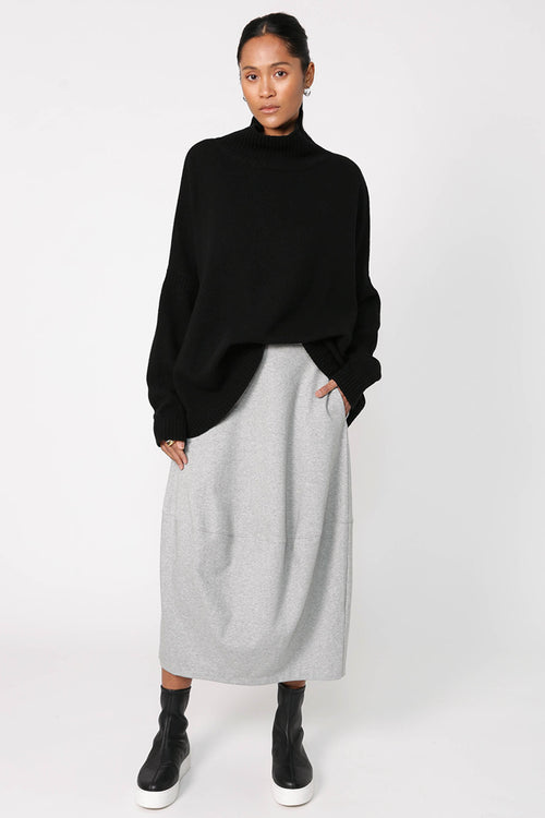 headspin skirt / grey marle