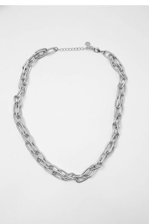 undivided necklace / silver