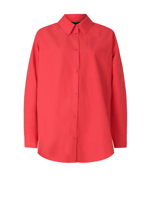 adapt shirt / bright red