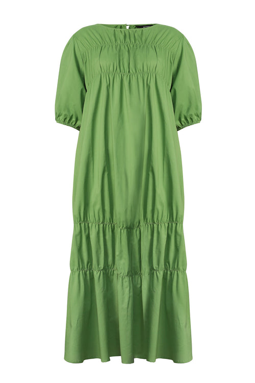 region dress / intense green