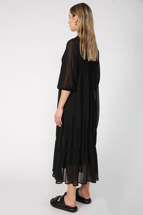 section dress / black