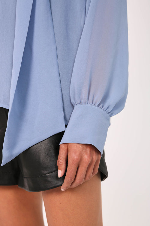 covert top / smokey blue