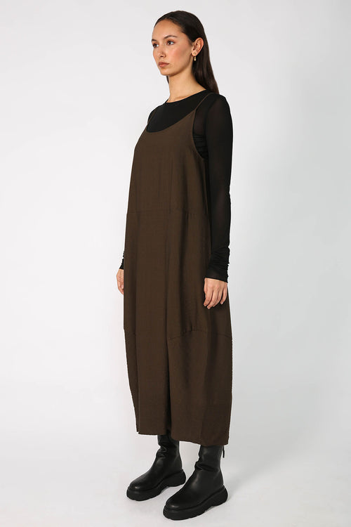 ember dress / deep olive