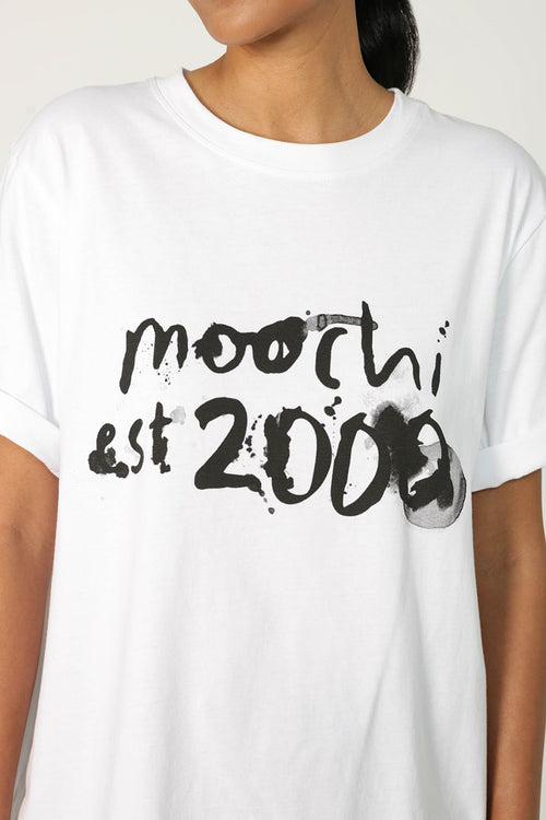 splash mode tee / white