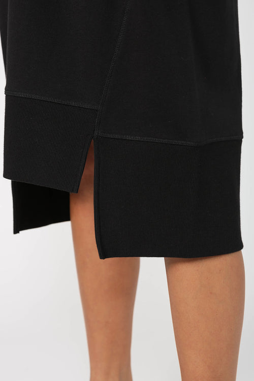 step up dress / black