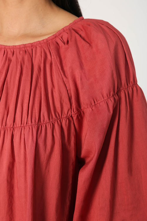 gallery tee / persimmon red