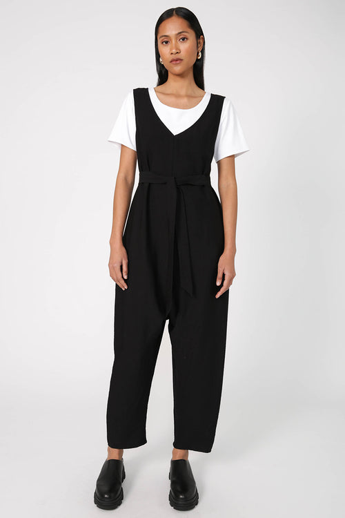 bridge jumpsuit / black
