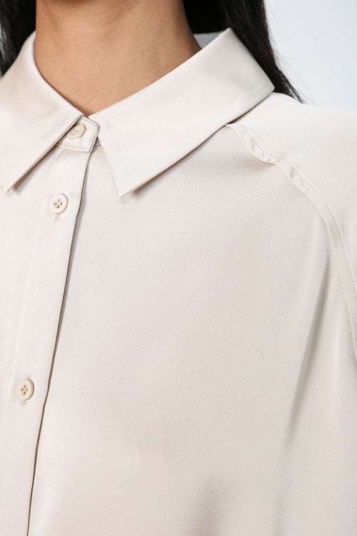 roam shirt / pearl natural