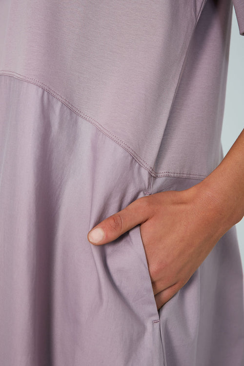 headspin dress / lavender grey