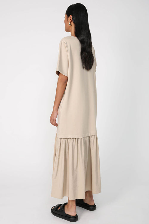 cohere dress / stone neutral