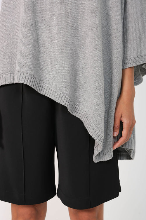 asymmetry cape / grey marle