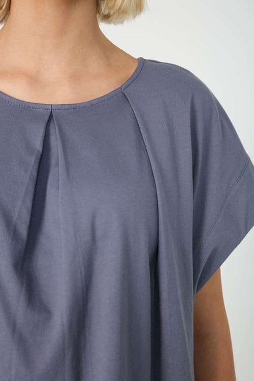 relative tee / grey blue