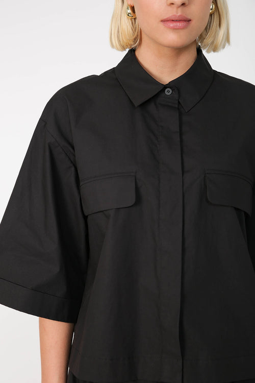 carve shirt / black