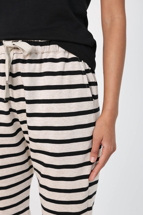 hanger short / neutral stripe