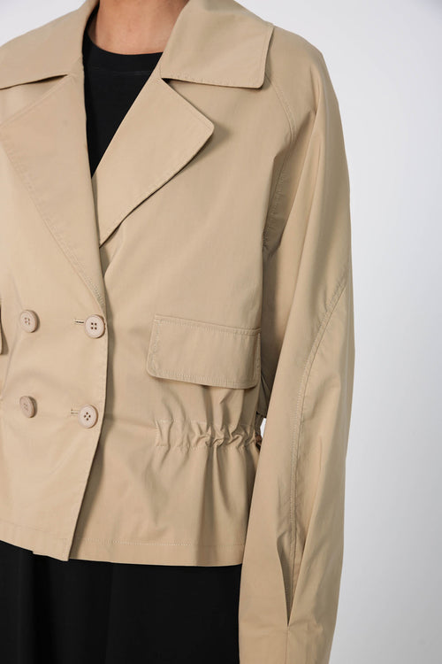 cinch jacket / camel brown