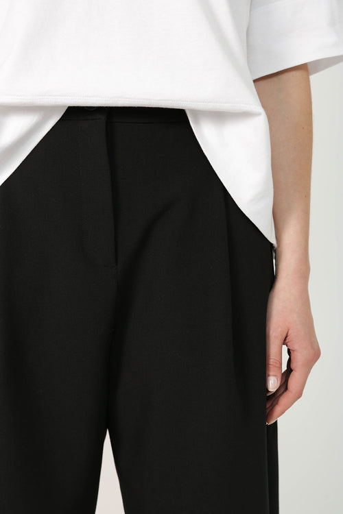 barrel pant / black