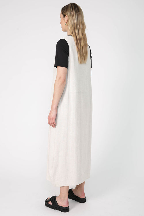 dome dress / natural beige