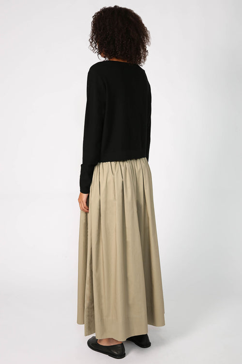 crisp cardi / black