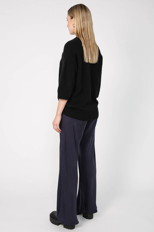 frame bias pant / navy blue