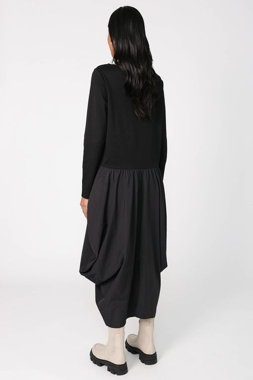 sphere dress / black