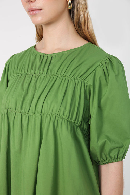 region dress / intense green