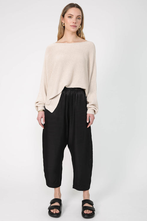 resume pant / black