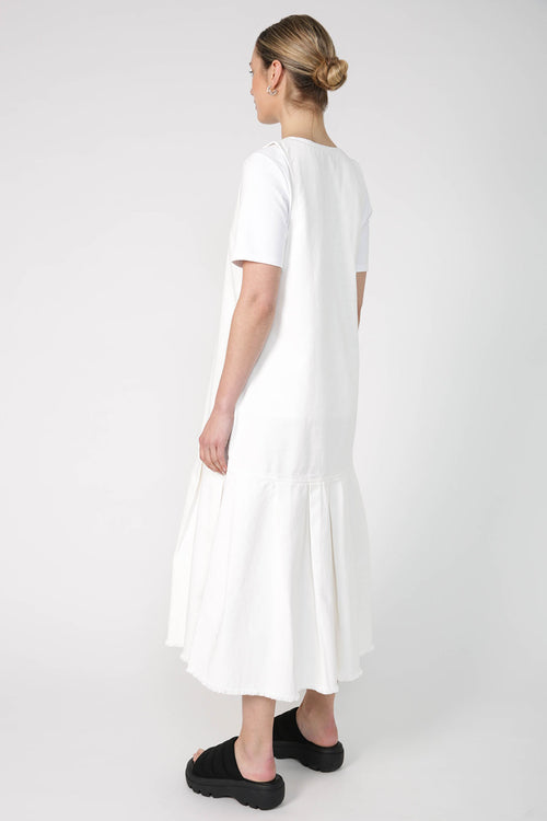 pace pinni dress / ivory white