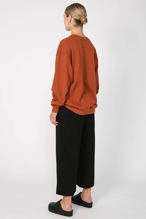 lever pant / black