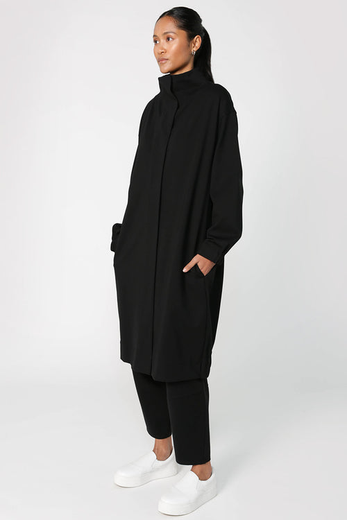 circuit coat / black