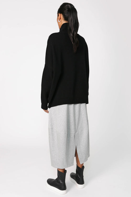 headspin skirt / grey marle