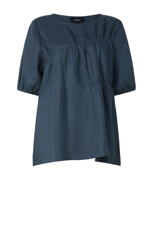 notion tee / teal blue
