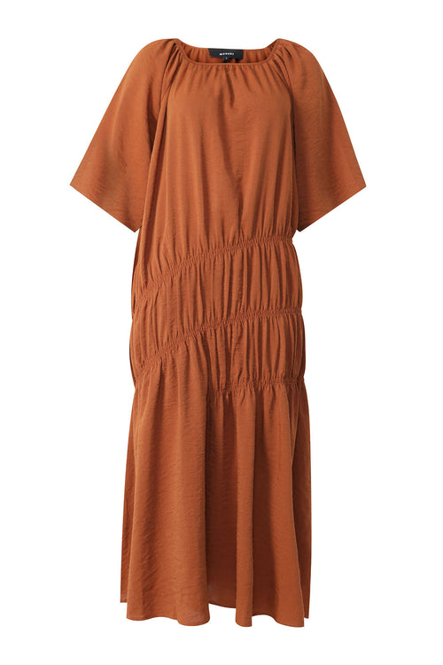 axel dress / ginger brown