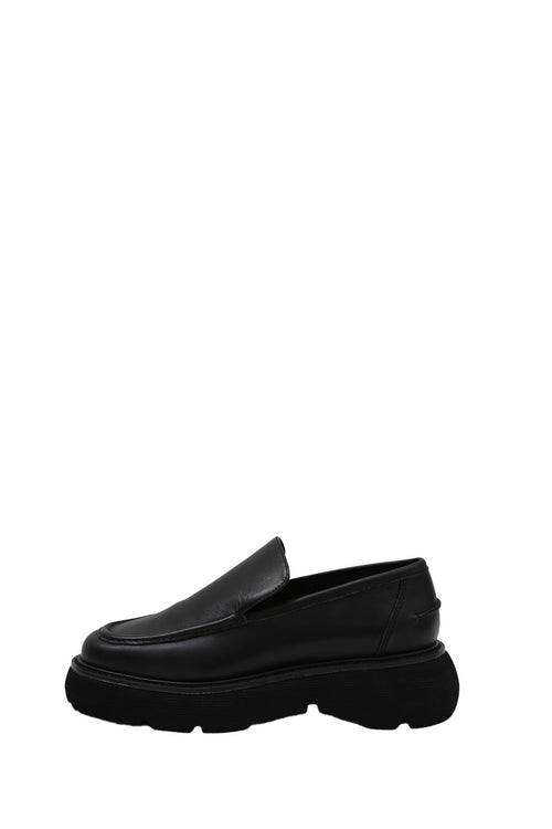 grid loafer / black